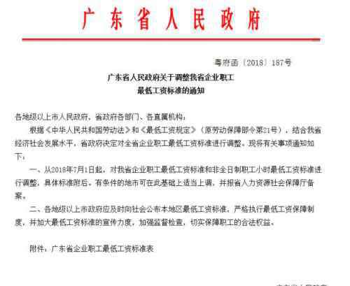 苏州最低工资标准2019最新 广东最低工资标准2019上调最新消息 广州佛山各市最低工资