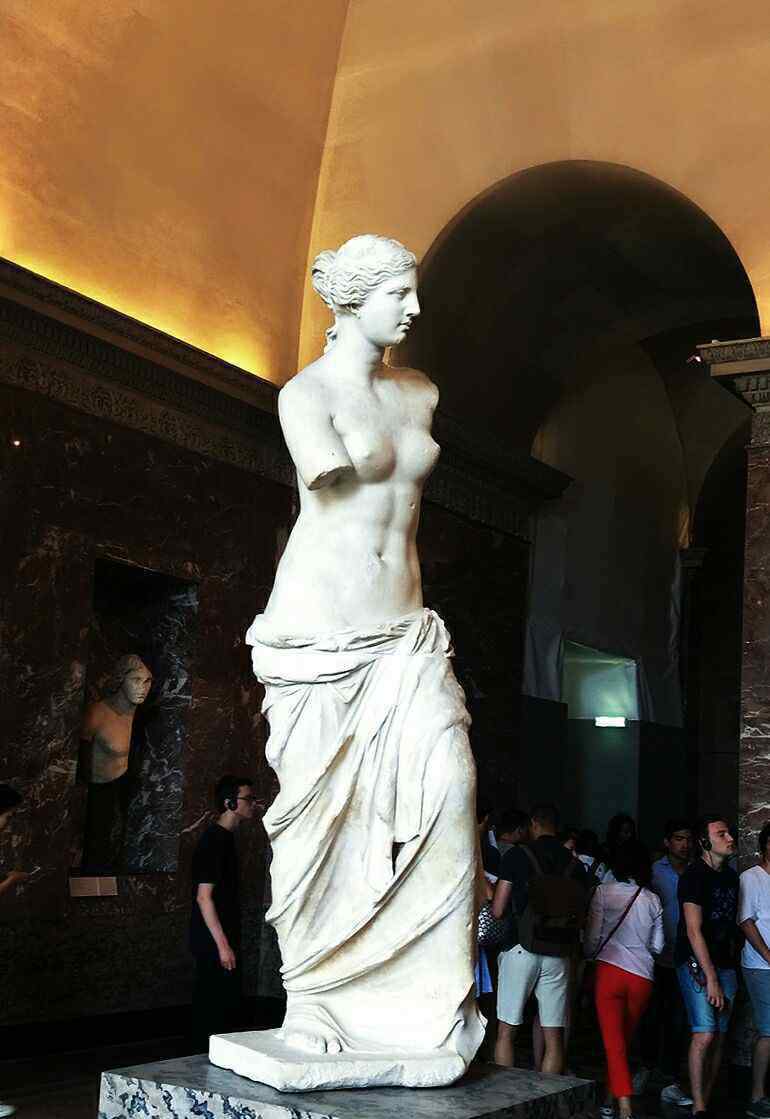 古希腊最美的女神 卢浮宫古希腊雕塑作品欣赏