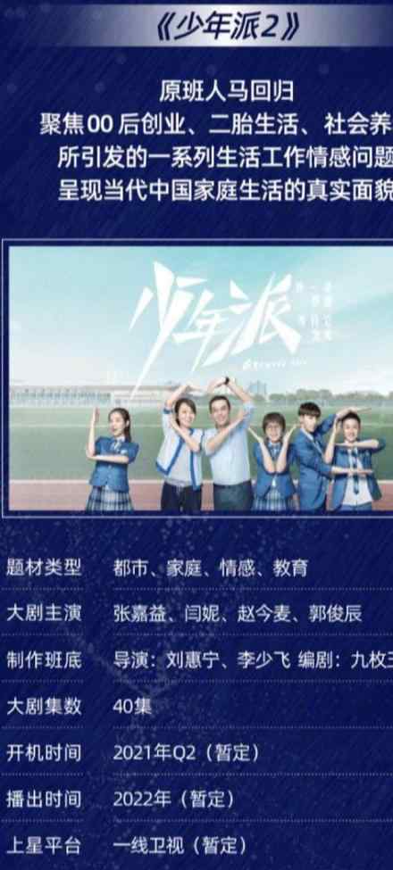 少年派2电视剧 芒果TV新剧汇总：《少年派》第二季明年开机，原班人马无望