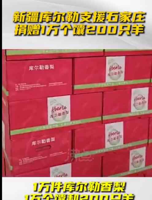 新疆捐一万个馕200只羊支援河北 本批物资共计6吨 究竟是怎么一回事?