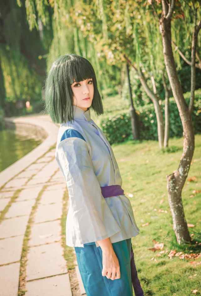 鹿目圆香 《千与千寻》cosplay正片图赏：鹿目圆香