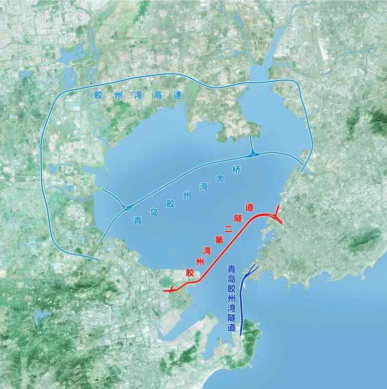 青岛胶州湾隧道 重磅！胶州湾第二隧道开工，青岛迎来“双隧时代”！