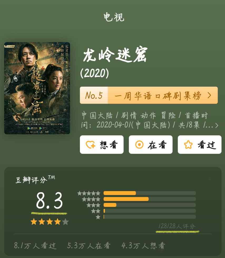 瞎子传奇电视剧43集 传奇得让人心疼，龙岭迷窟大结局后，陈瞎子惹哭了无数粉丝文章配图