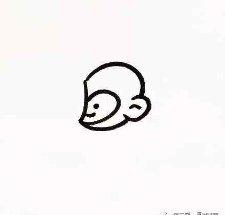 孙悟空简笔画图片 每天学一幅简笔画-脚踩筋斗云的孙悟空简笔画图片教程