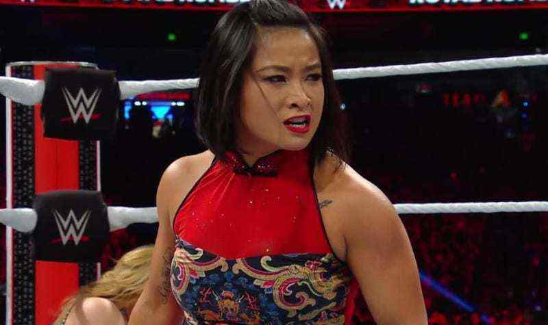 wwe李霞 WWE李霞被爆不满NXT的赛事安排，并同王大锤当面对峙！