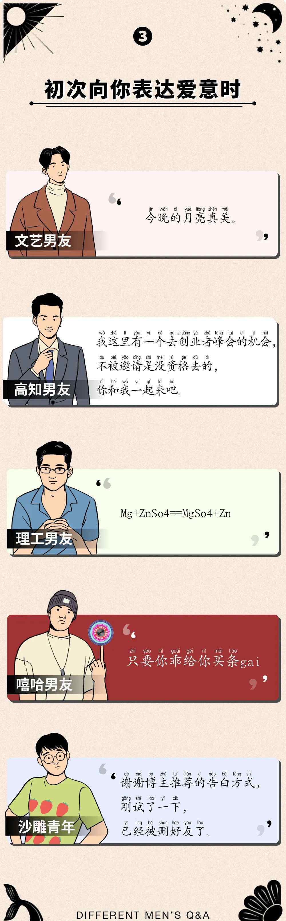气死男朋友前女友的话 这6种男朋友，都能把女朋友气死