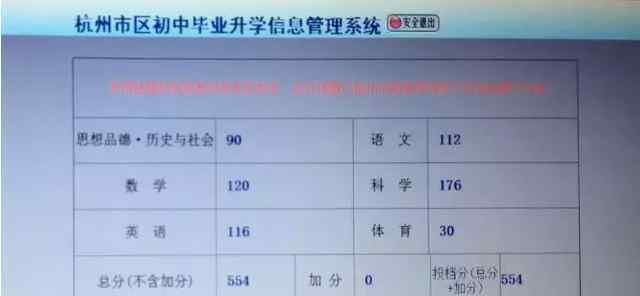 杭州文澜中学网站 杭州文澜中学黄枳仪554分刷新中考高分纪录