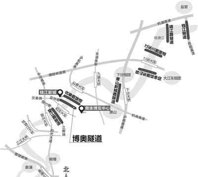 钱江隧道 桥梁+隧道+地铁 杭州主城区规划了26条过江通道