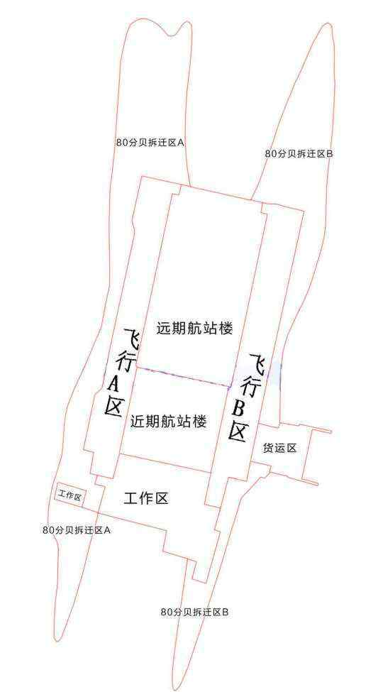 南通新机场 二甲后机场时代到来 南通新机场一期拆迁范围示意图 原创视频模拟跑道飞行