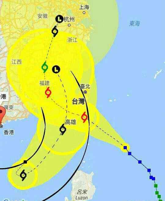 藤原效应 高温再见！浙江受双台风效应影响 或迎持续强降雨