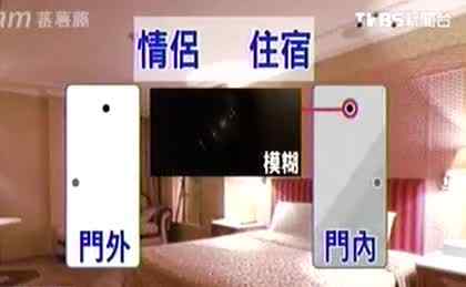 情侣酒店猫眼反装 情侣酒店猫眼反装 入住情侣险些被“直播”