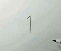 用图形画一幅画 每天学一幅简笔画-用数字1-9画小动物简笔画的动态图片教程