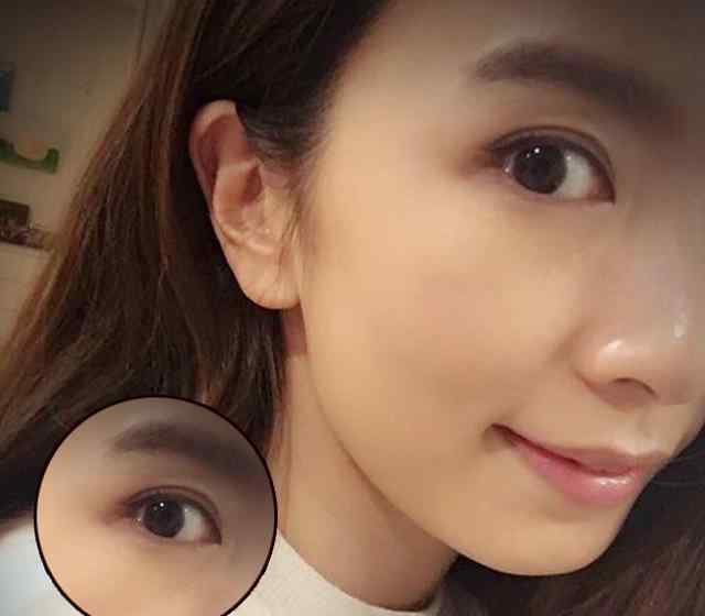 孙俪承认双眼皮是割的 现在女明星都翻开眼皮儿画眼妆