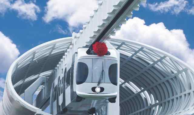 空铁列车 新能源空铁列车有望落地重庆！长啥样？高清图了解一下