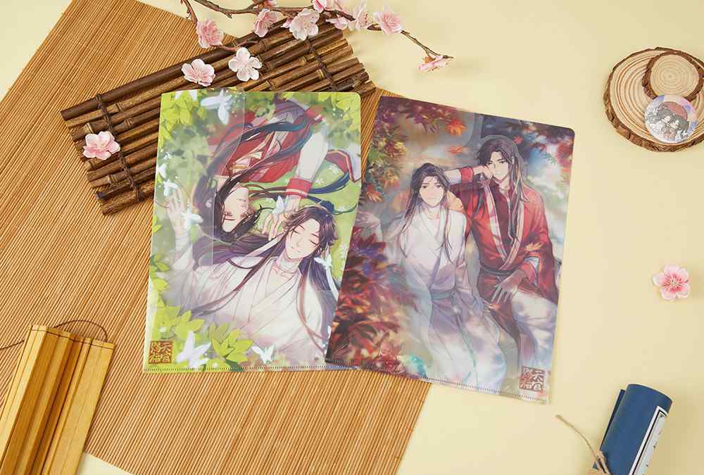 吧唧是什么周边 《天官赐福》动画将上架的周边，花怜立牌超好看，吧唧色纸也想要