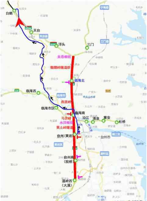 分流交通管制 甬台温高速隧道群全封闭整治20天 车辆绕行最强攻略奉上