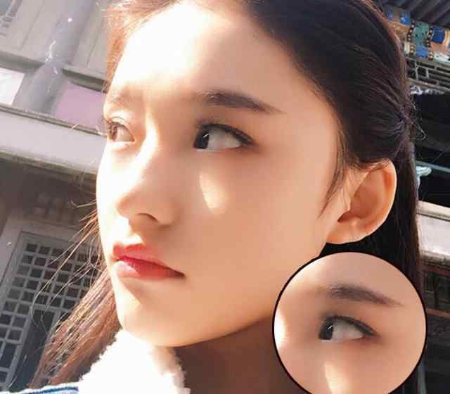 孙俪承认双眼皮是割的 现在女明星都翻开眼皮儿画眼妆
