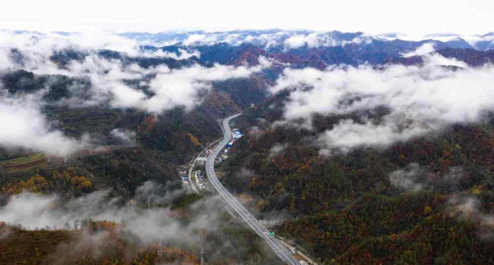 高速宝 太凤高速宝坪高速岩湾段建成通车