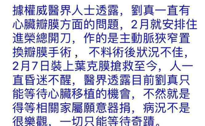 刘真最新情况 女星刘真昏迷14天传来振奋消息，刘妈妈曝最新情况：她平安苏醒恢复中