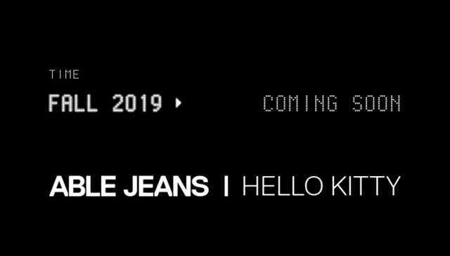 酷无界 ABLE JEANS | HELLO KITTY 潮酷无界，反差成瘾