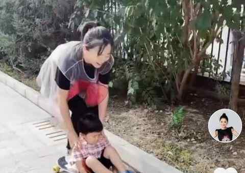 月亮姐姐老公 41岁月亮姐姐再晒娃，豪宅周边意外曝光，绿化完美如私人花园