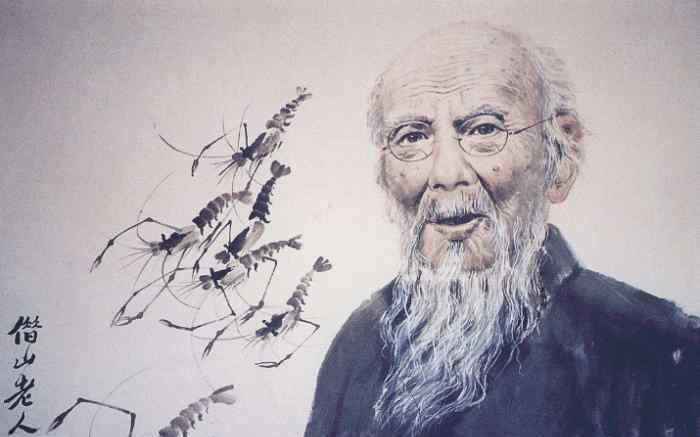 倒影画 齐白石画《耕牛图》，水中倒影引发争议：水田中到底有没有倒影？