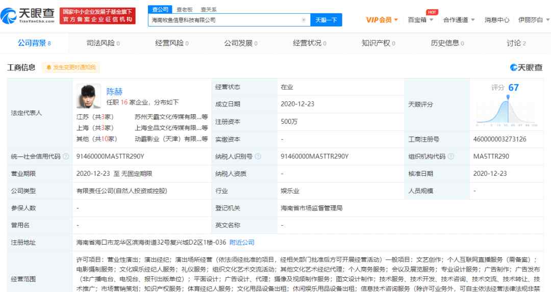 海南明星 陈赫在海南成立公司啦！还有这些明星也来了…