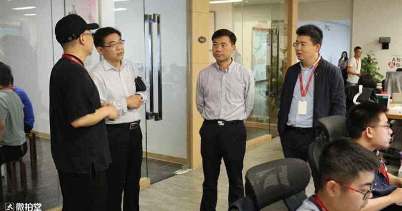 李文辉 杭州市西湖区委统战部常务副部长李文辉走访微拍堂