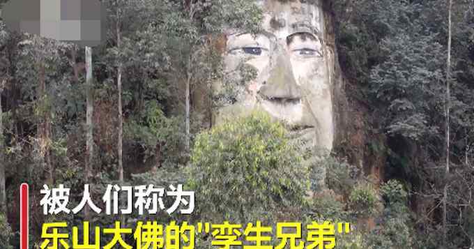 四川偏僻山村现乐山大佛“孪生兄弟” 当地政府回应让人意外！