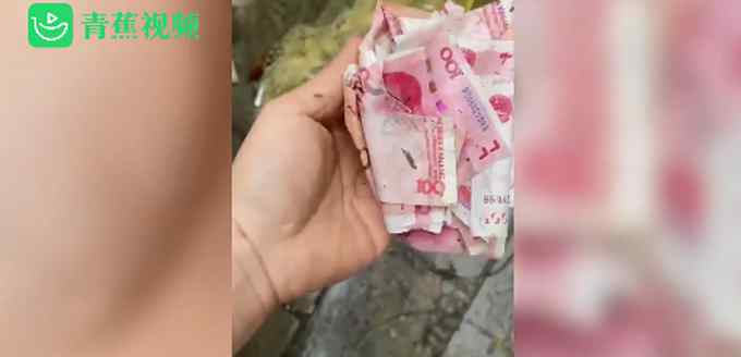 湖北宜昌一河道现大量现金 路人争相打捞百元大钞？警方通报来了！