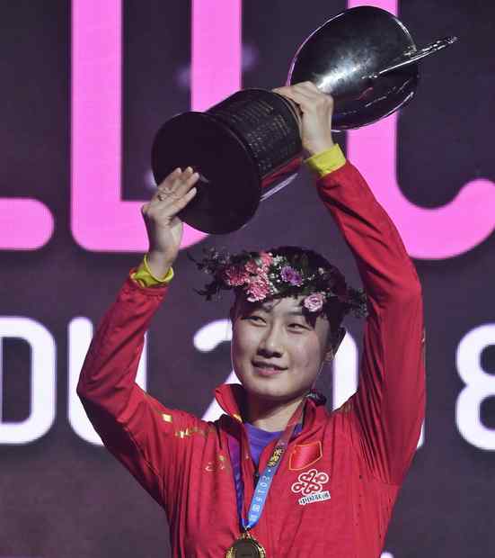 丁宁世界杯夺冠 丁宁三夺女乒世界杯冠军 国羽“小混双”获本站唯一金牌