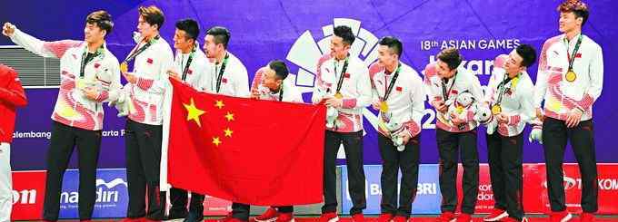 亚运会羽毛球 亚运会羽毛球男子团体夺取金牌 不惧“魔鬼主场” 战胜印尼队