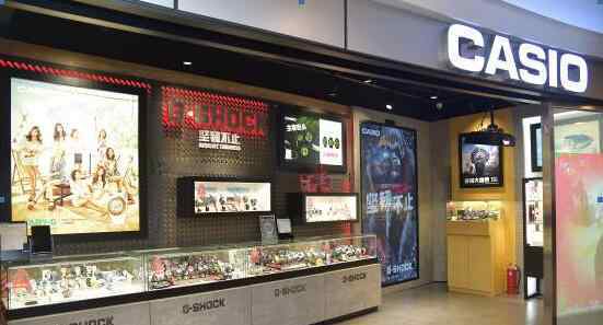 卡西欧代理 卡西欧开了首家智慧型门店 把天猫专卖店搬到线下