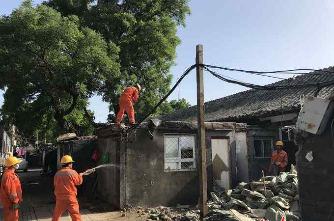 护国寺金刚殿 北京西城启动护国寺单号院拆违 为护国寺金刚殿未来亮相做好准备