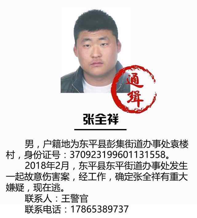 泰安枪击案 泰安警方新发11道通缉令 悬赏通缉下面这些人！文章配图