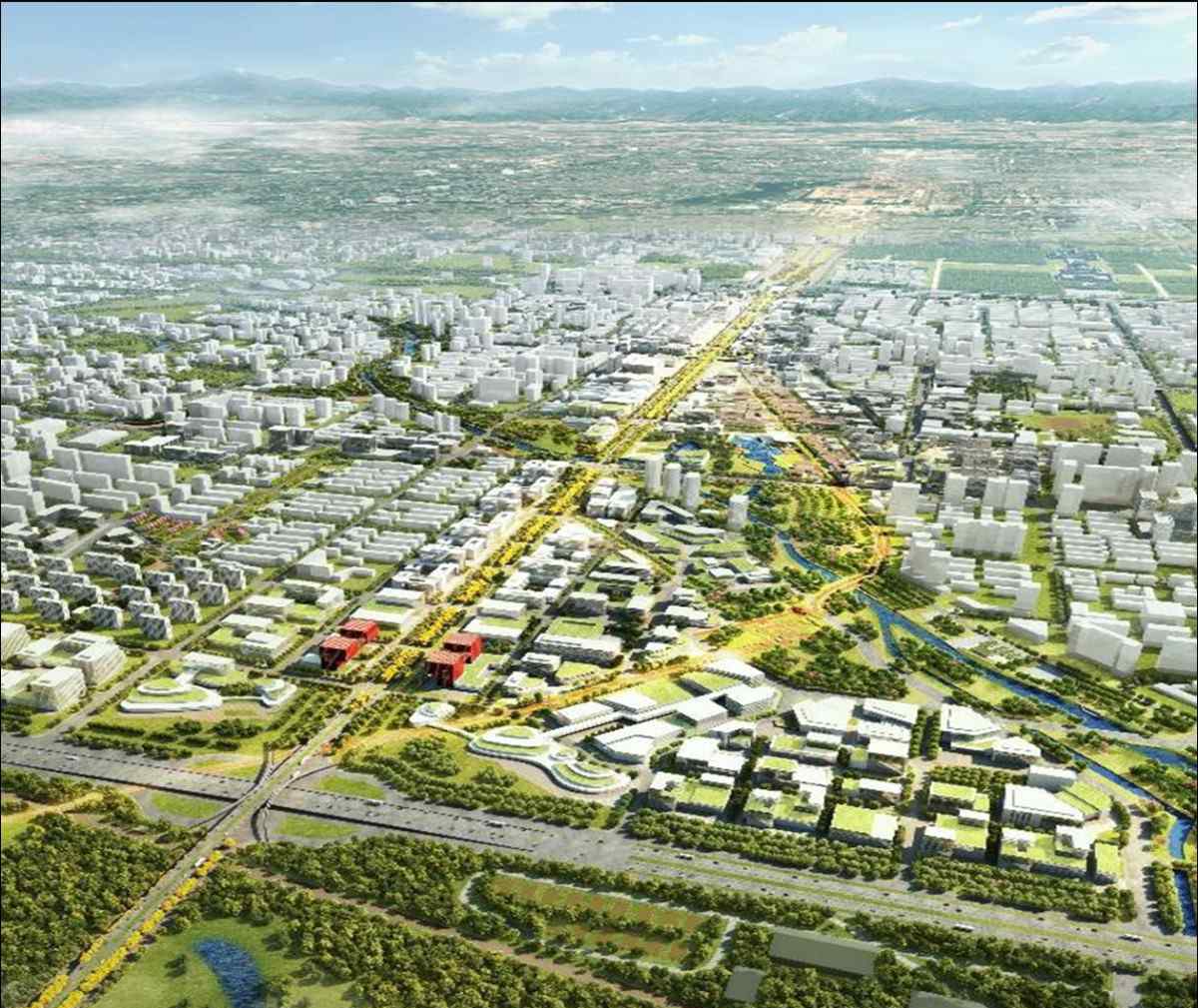 北京南城规划图 南城不只有南苑森林湿地公园，围着它北京丰台将建20多个公园