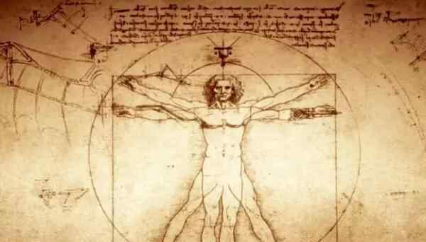 达芬奇的维特鲁威人三大秘密,天文、星座、人体（人体图震惊世界