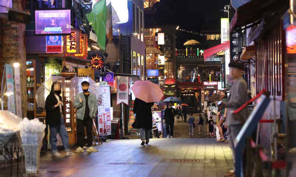 韩国梨泰院夜店感染超百例 梨泰院已有五家夜店出现确诊病例