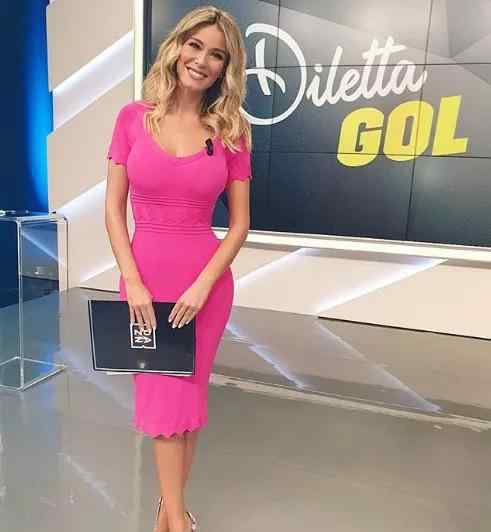 蜜桃臀女主持人Diletta Leotta：欧洲当红的体育节目女主播