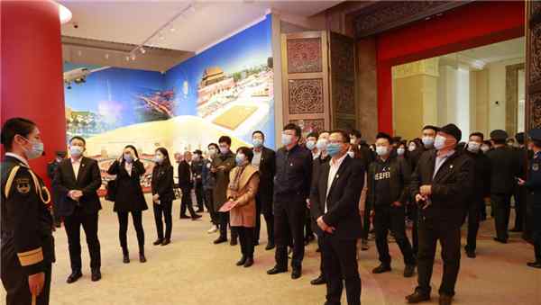 中建一局三公司 中建一局三公司组织总部员工参观抗美援朝70周年主题展
