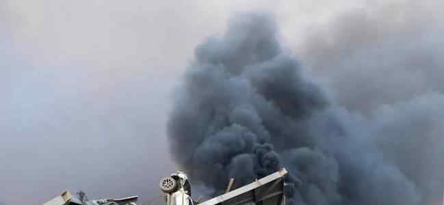 黎巴嫩爆炸产生威力大于3.3级地震 居民：就像一颗原子弹爆炸