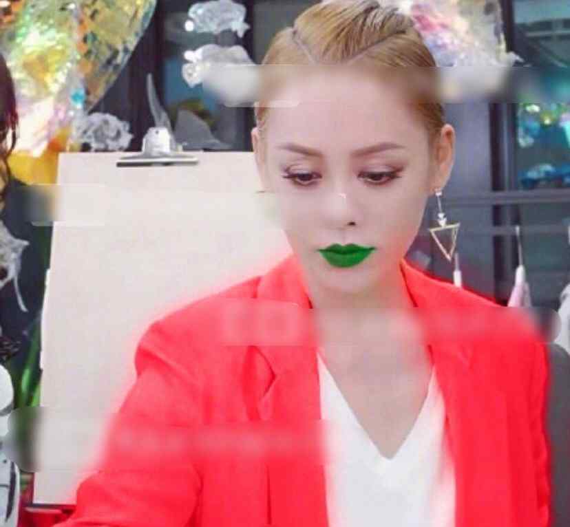 宁静 滞销口红拯救者 宁静涂的口红都是滞销色号