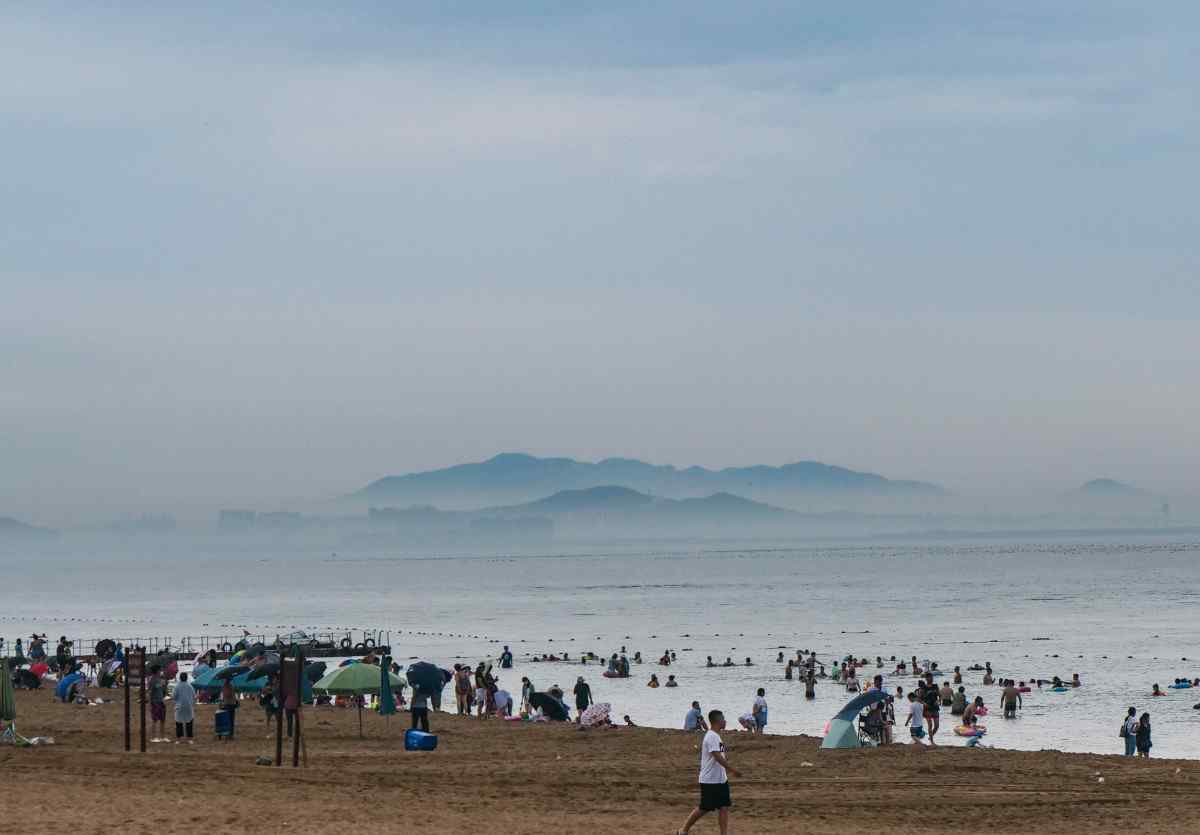 秦皇岛现海市蜃楼 场面甚为壮观