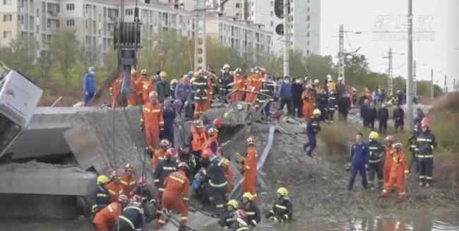 天津铁路桥坍塌共造成7死5伤