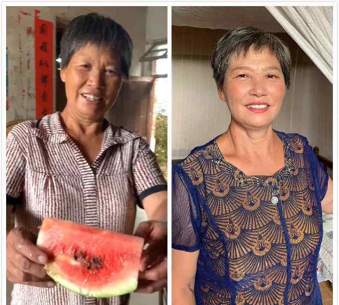 女孩免费给农村女性化妆，变妆前后对比令人泪目