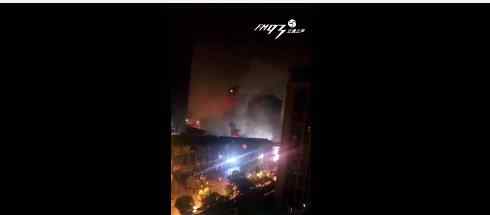 杭州店铺发生爆炸 突发！杭州拱墅万达广场金街附近发生爆炸起火