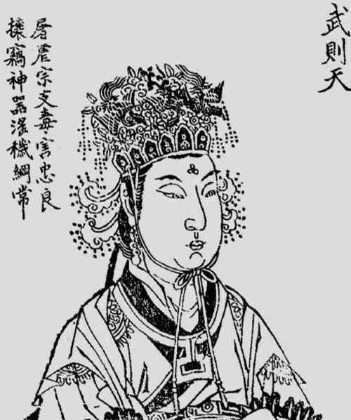 武则天画像 原来武则天长啥样？千年古画透露真实相貌，武则天身材真的很高大