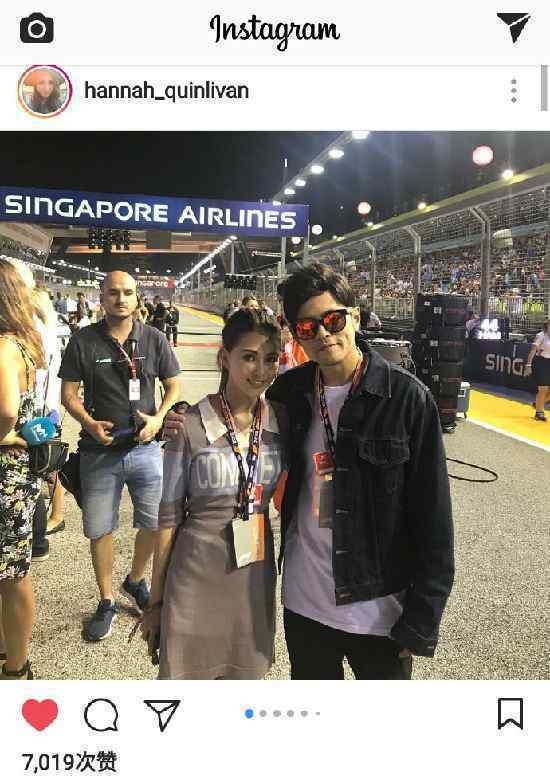 周杰伦陪昆凌看F1比赛 甜蜜搂肩撒狗粮羡煞旁人