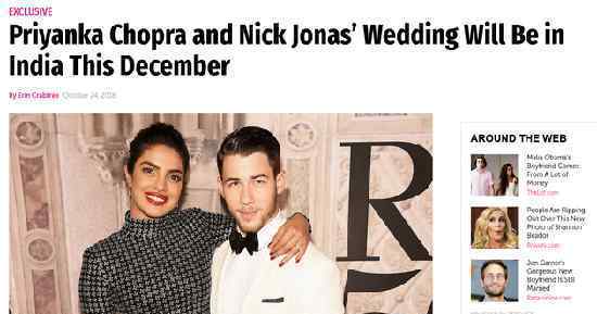 “小乔”12月将与宝莱坞女友在印度结婚 网友：太快了吧