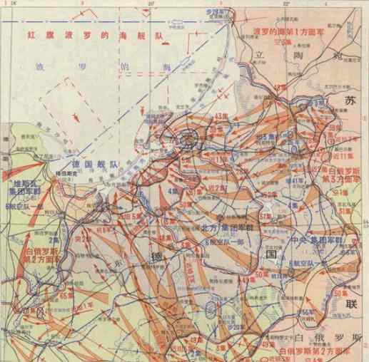 东普鲁士 1945年东普鲁士防御战役德国第93步兵师，东线雷雨